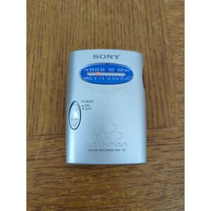 Sony Walkman SRF-59 AM/FM Portable‎ Radio With Belt Clip TESTED WORKS